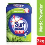 Surf Excel Matic Top Load Detergent Powder 2 kg Surf Excel Matic Top Load Detergent Powder 2 kg