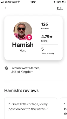 Sitter Profile Image: Hamish 