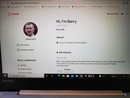 Sitter Profile Image: Barry Kay 
