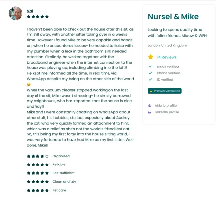 Sitter Profile Image: Mike & Nursel 