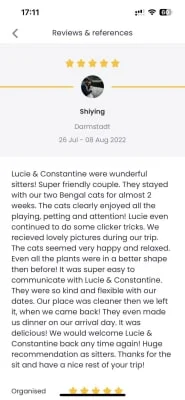 Sitter Profile Image: Constantine 