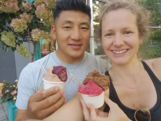 Sitter Profile Image: Emma & Lobsang 
