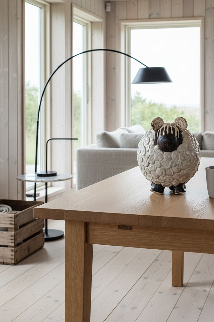 Vædder hvid - 18 cm