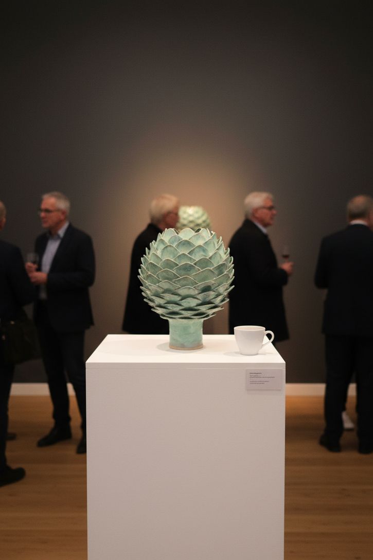 Stor koglevase - 37 cm - medie 7