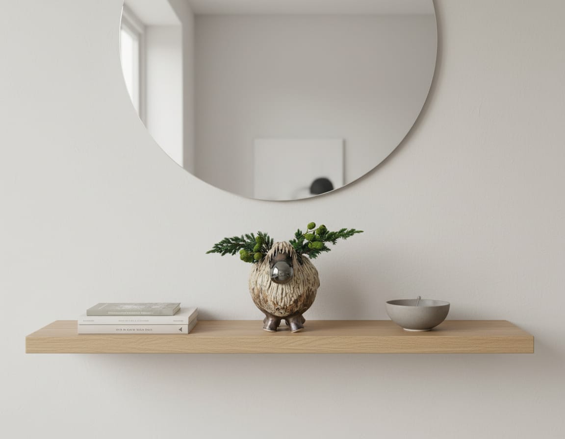 Brun meleret rensdyr - medie 2