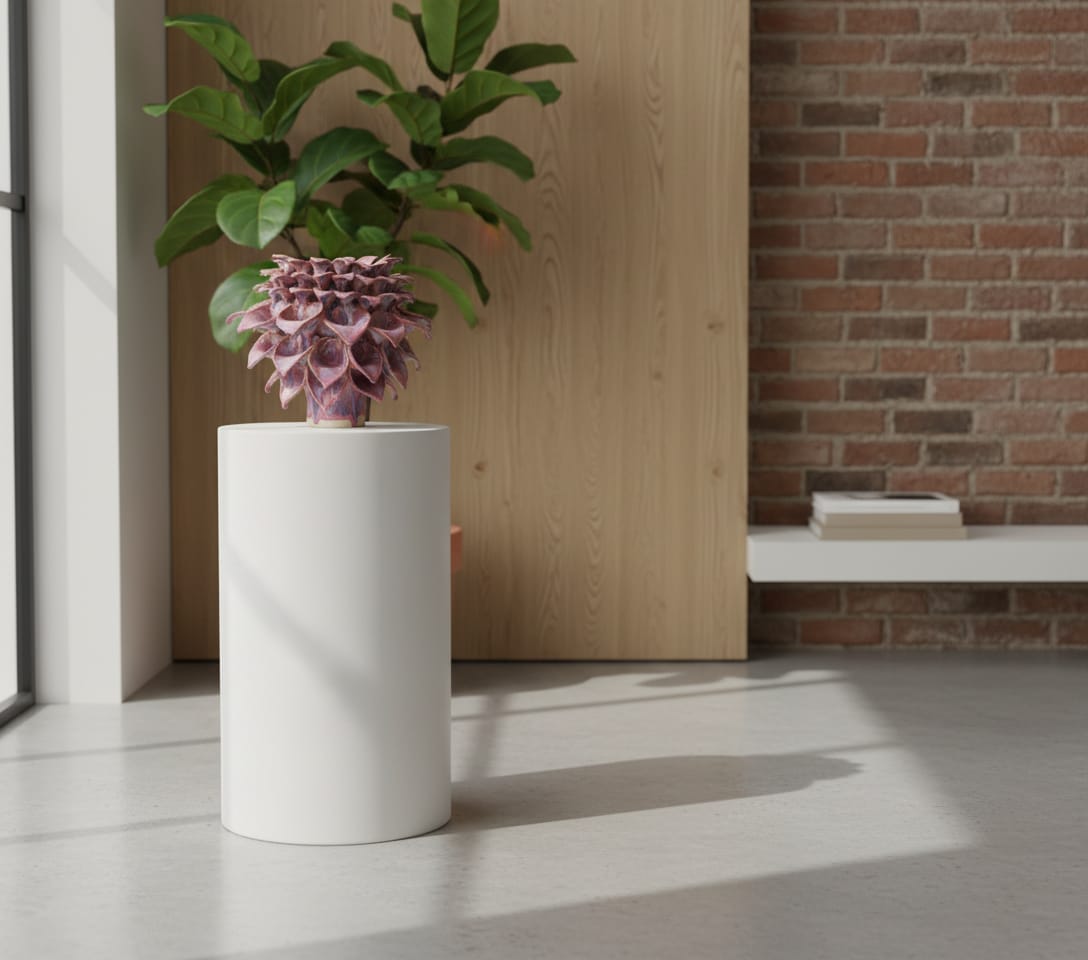 Lotus vase - medie 3