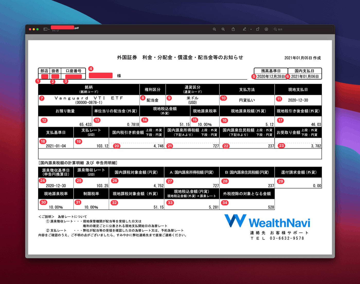 ウェルスナビのPDF