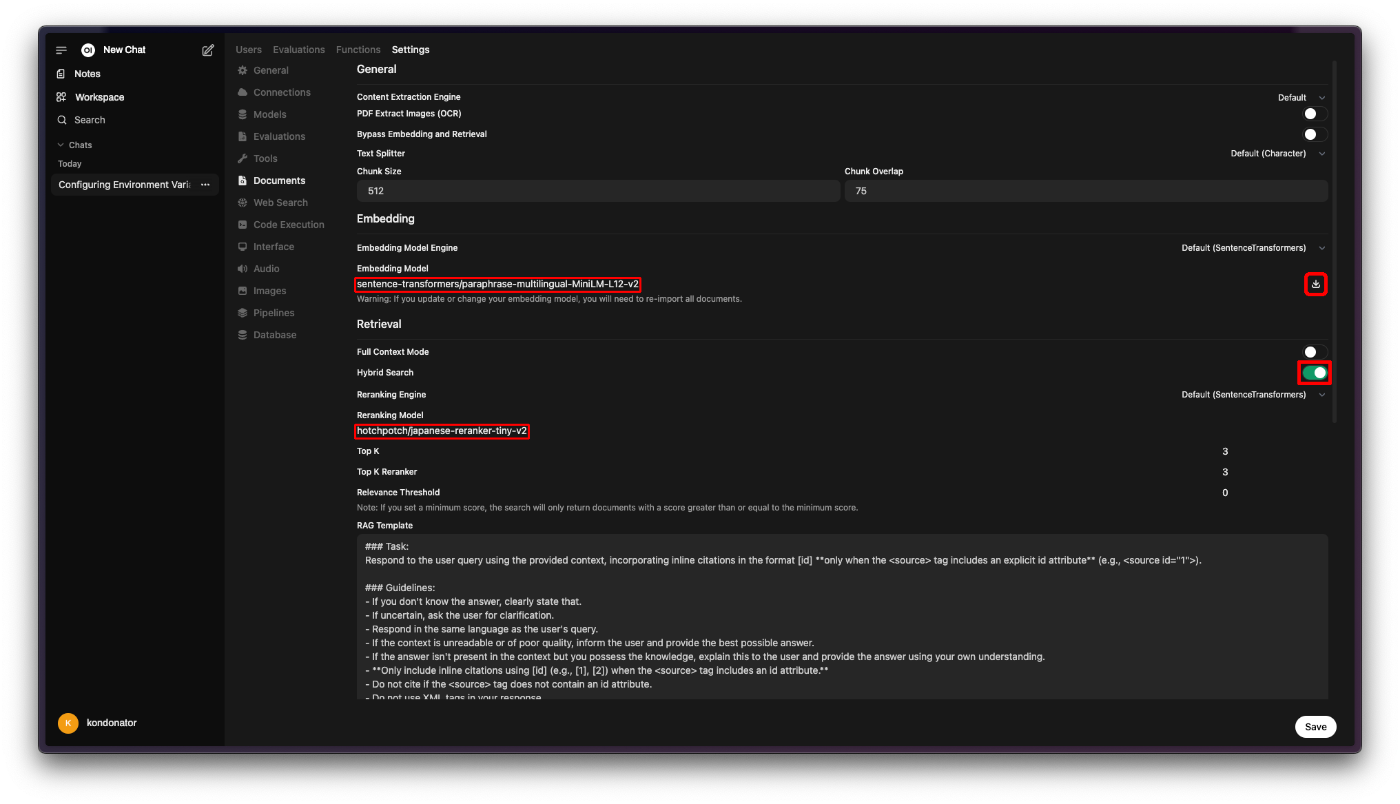 Settings > Admin Settings > Documents
