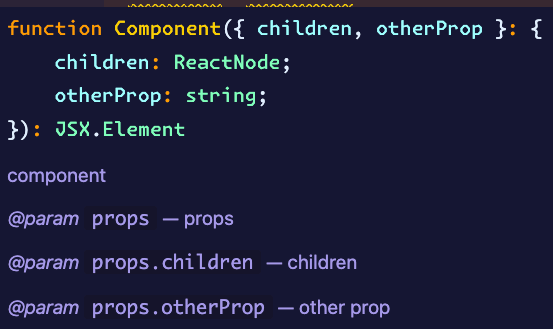 jsdoc-in-react