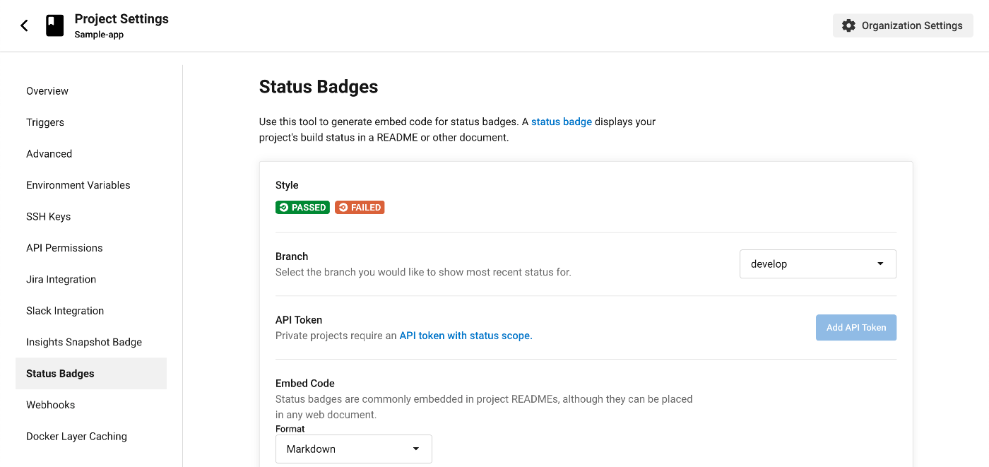 Status Badges