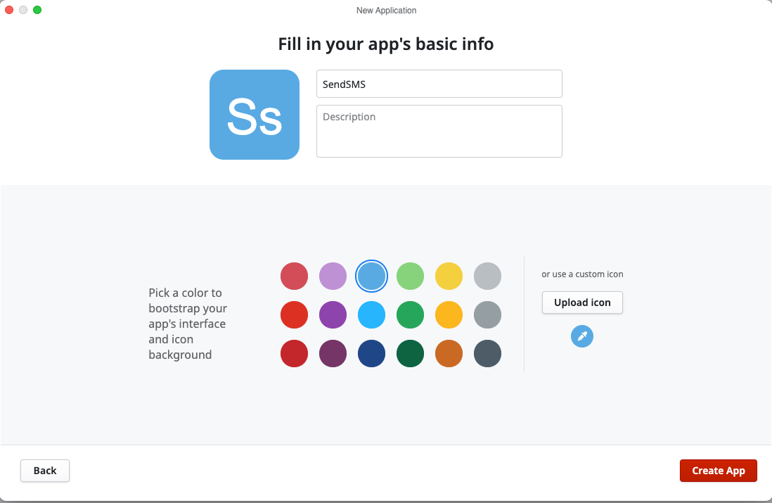 Service Studio - App Name