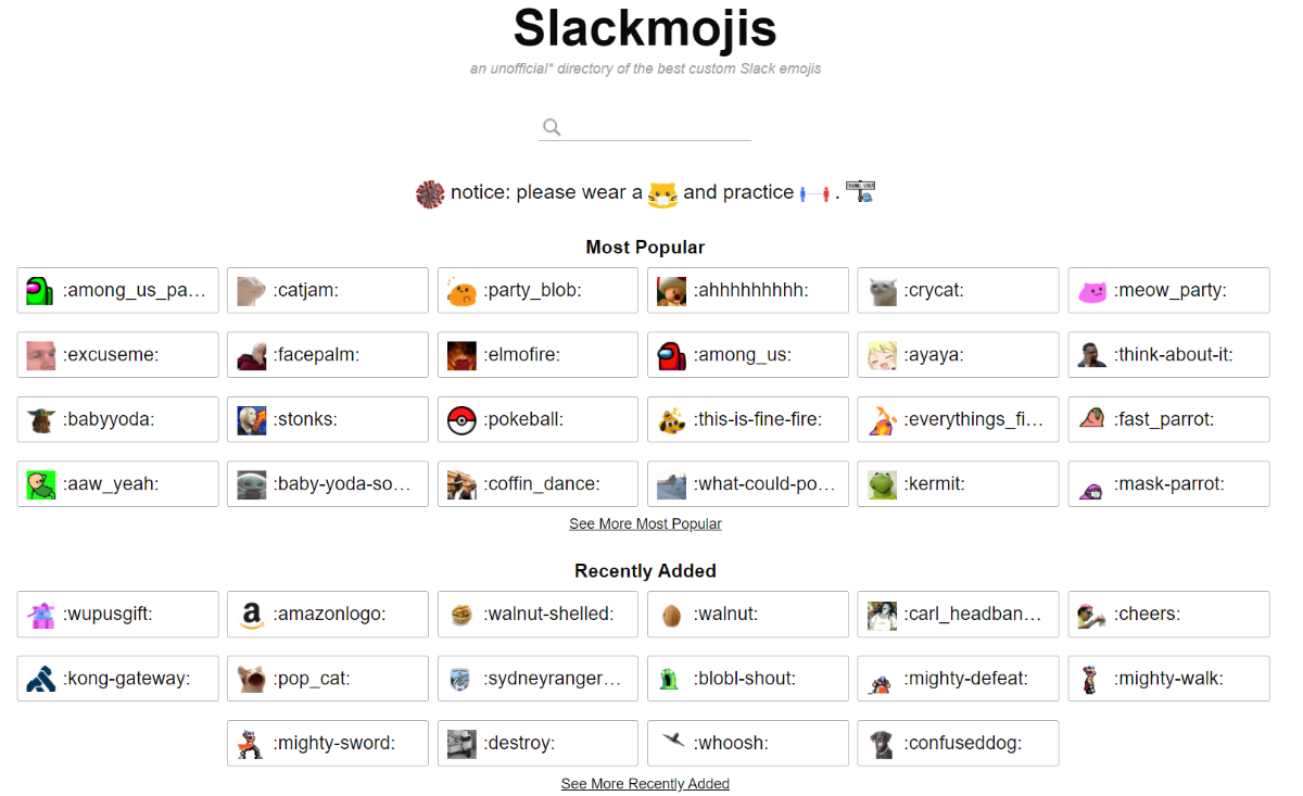 Slackmojis