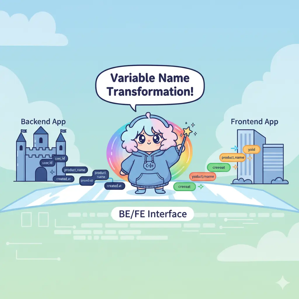 境界面で変数を変換しよう