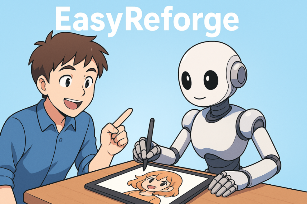EasyReforgeで始めるローカル画像生成AI(Stable Diffusion)の導入