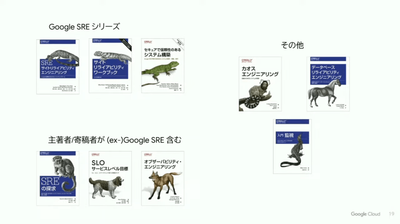 SRE を学ぶための参考まとめ