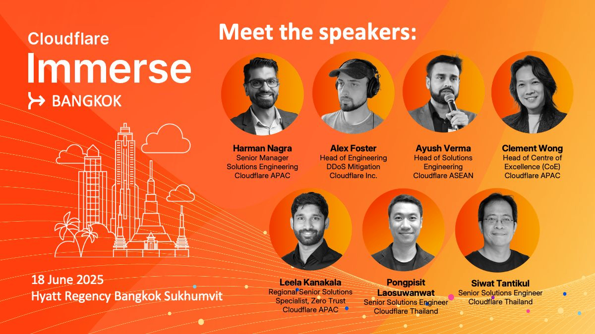 Cloudflare Immerse Bangkok 2025
