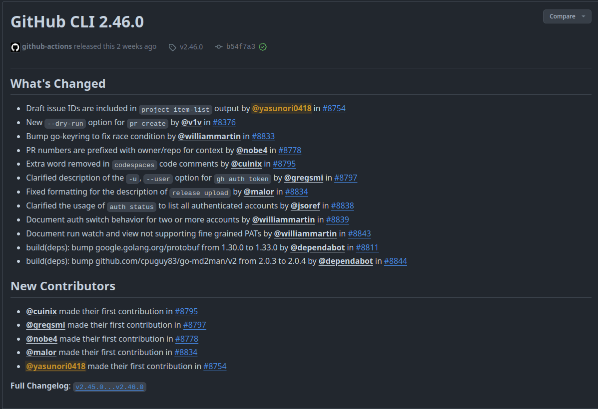 cli/cli/releases/tag/v2.46.0