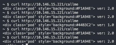リクエストの結果