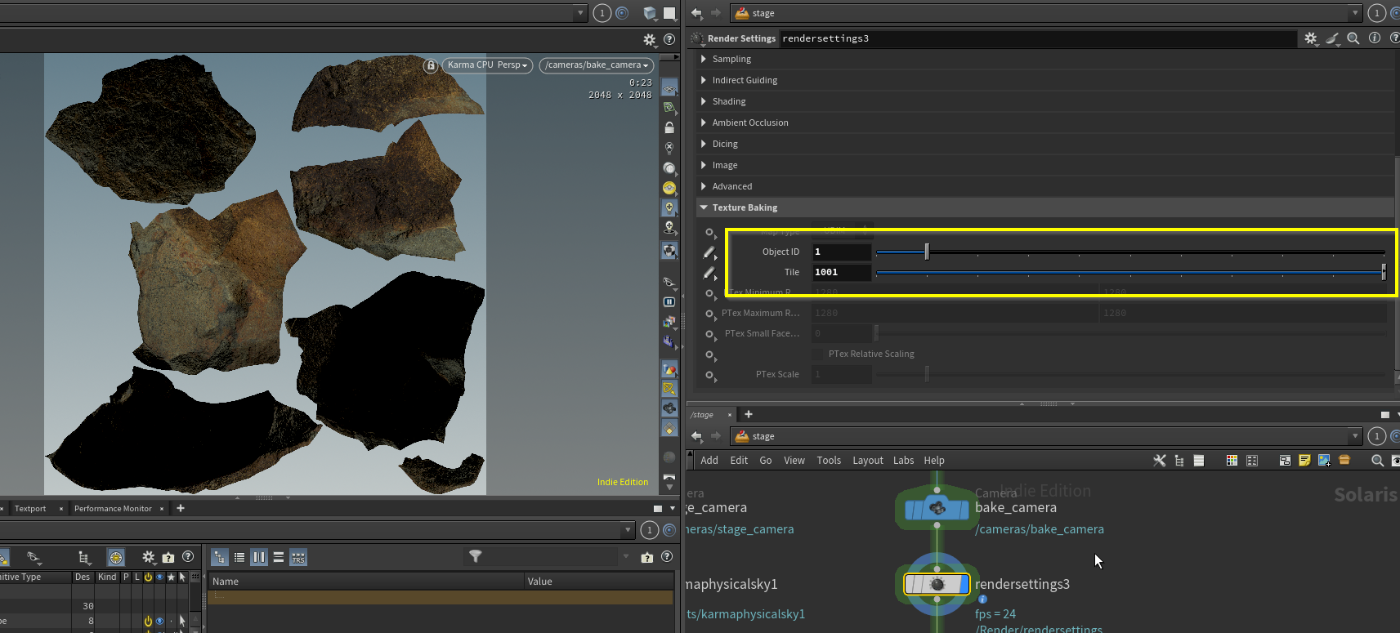 RenderSettingを設定
