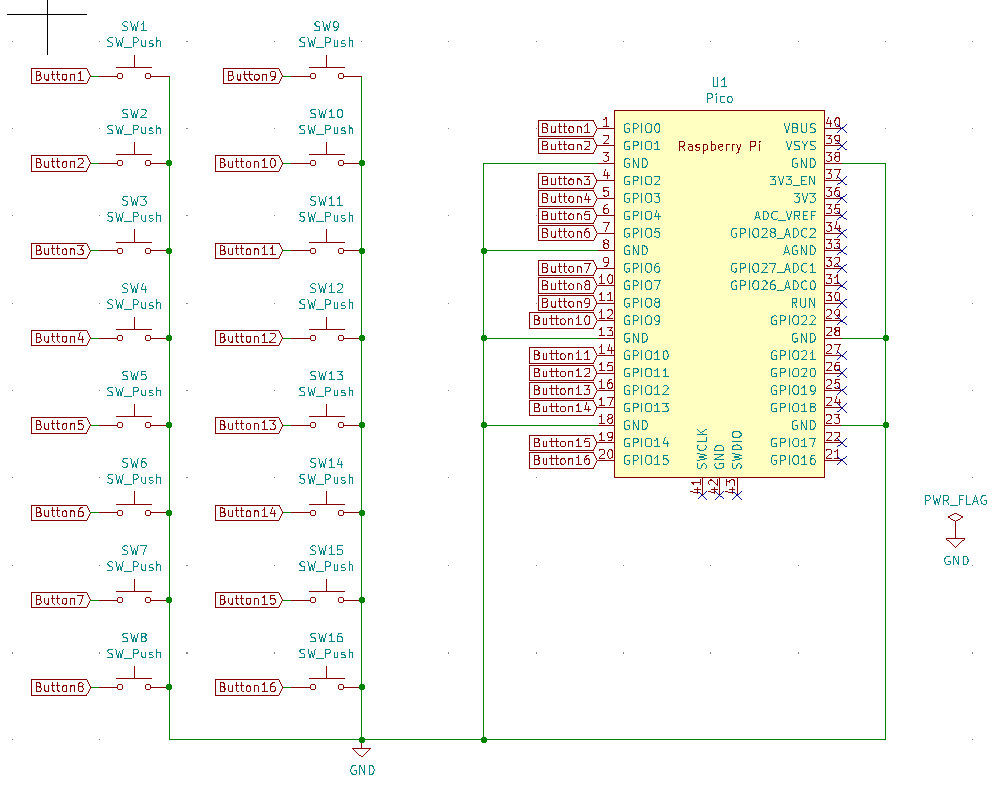 Raspberry Pi Pico で薄型レバーレスコントローラーの自作