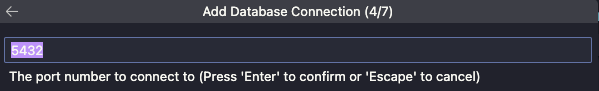 add connection 4/7