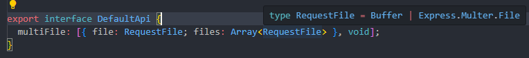 type RequestFile = Buffer | Express.Multer.File