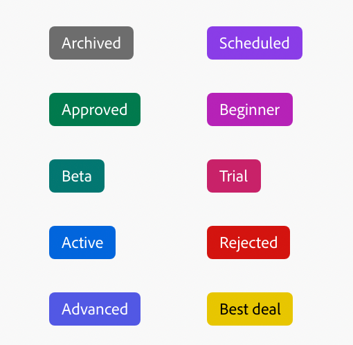 SpectrumのBadge