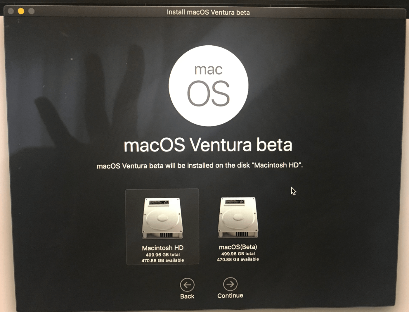 macOSのbetaをインストールするときの注意事項 macOSのbetaをインストールするときの注意事項