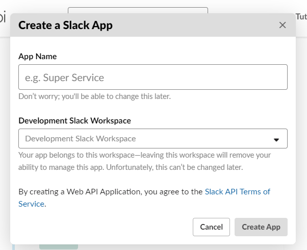 Create Slack App