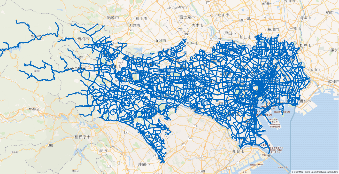 Maplibre Line Pattern ライン表示|【初級編】MapLibre GL JSを使ったWebGIS作成