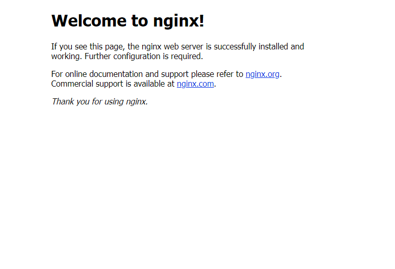 NGINX確認