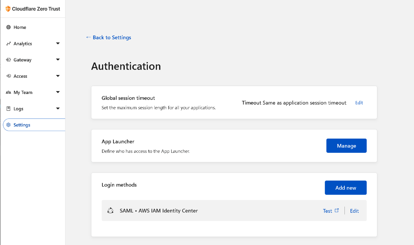 Authentication