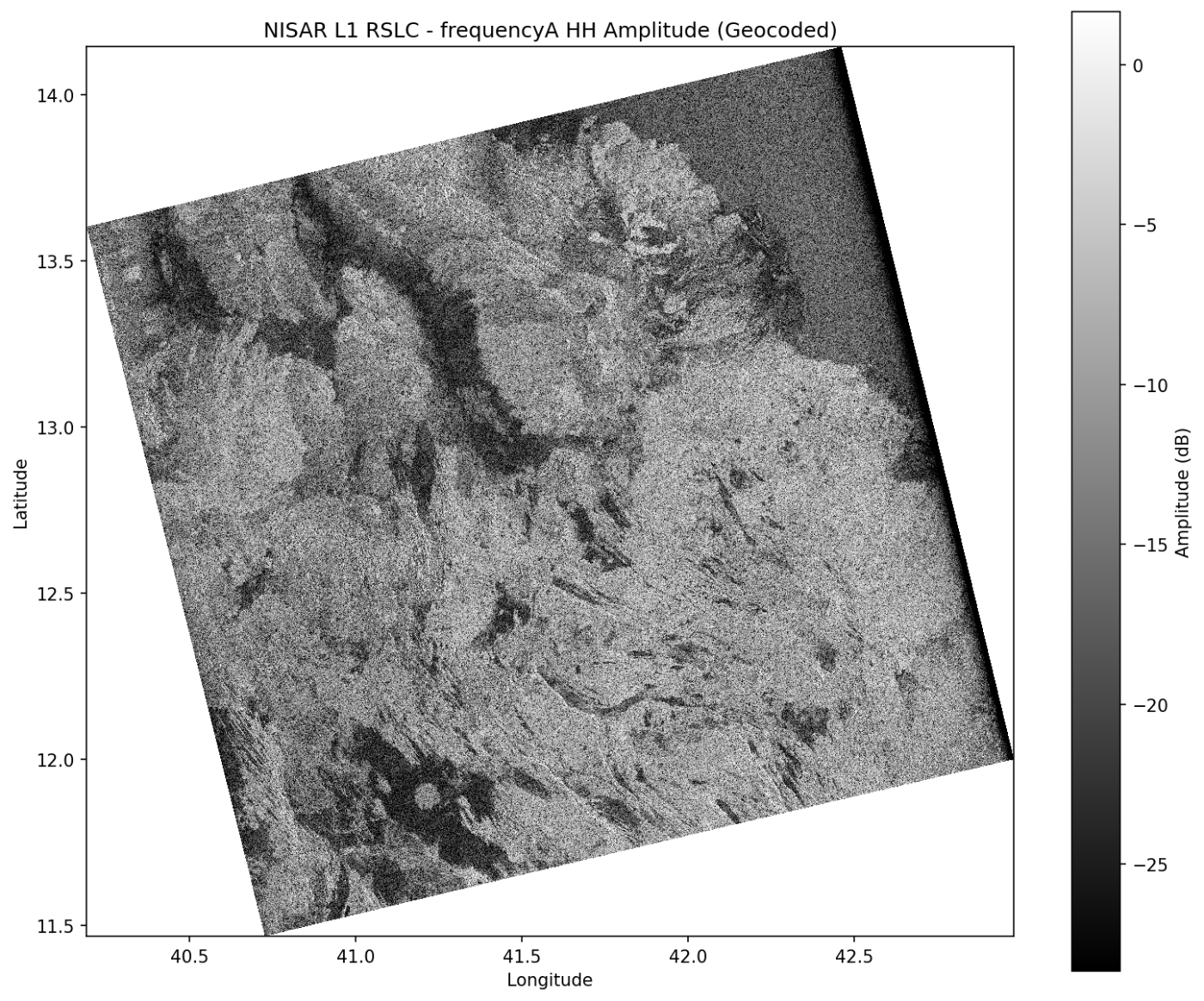 ジオレファレンス後の画像