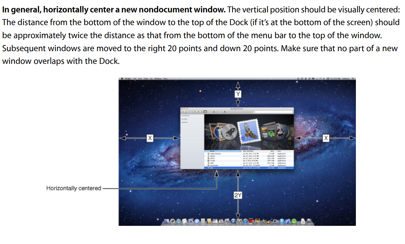 OS X Human Interface Guidelines