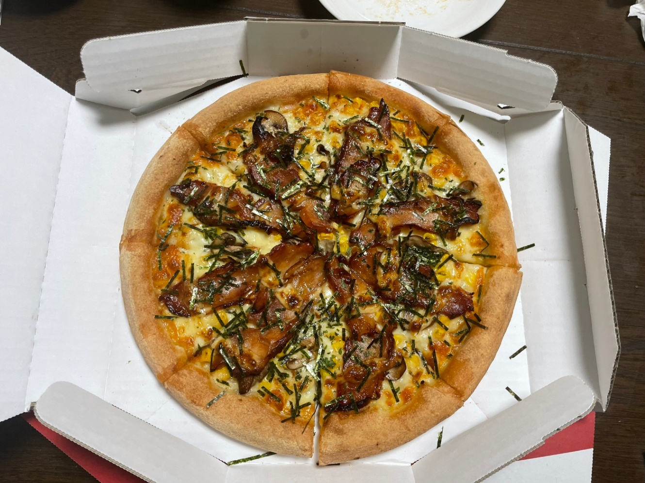 参考:ピザーラ テリヤキチキン Mサイズ