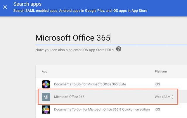 o365 web app