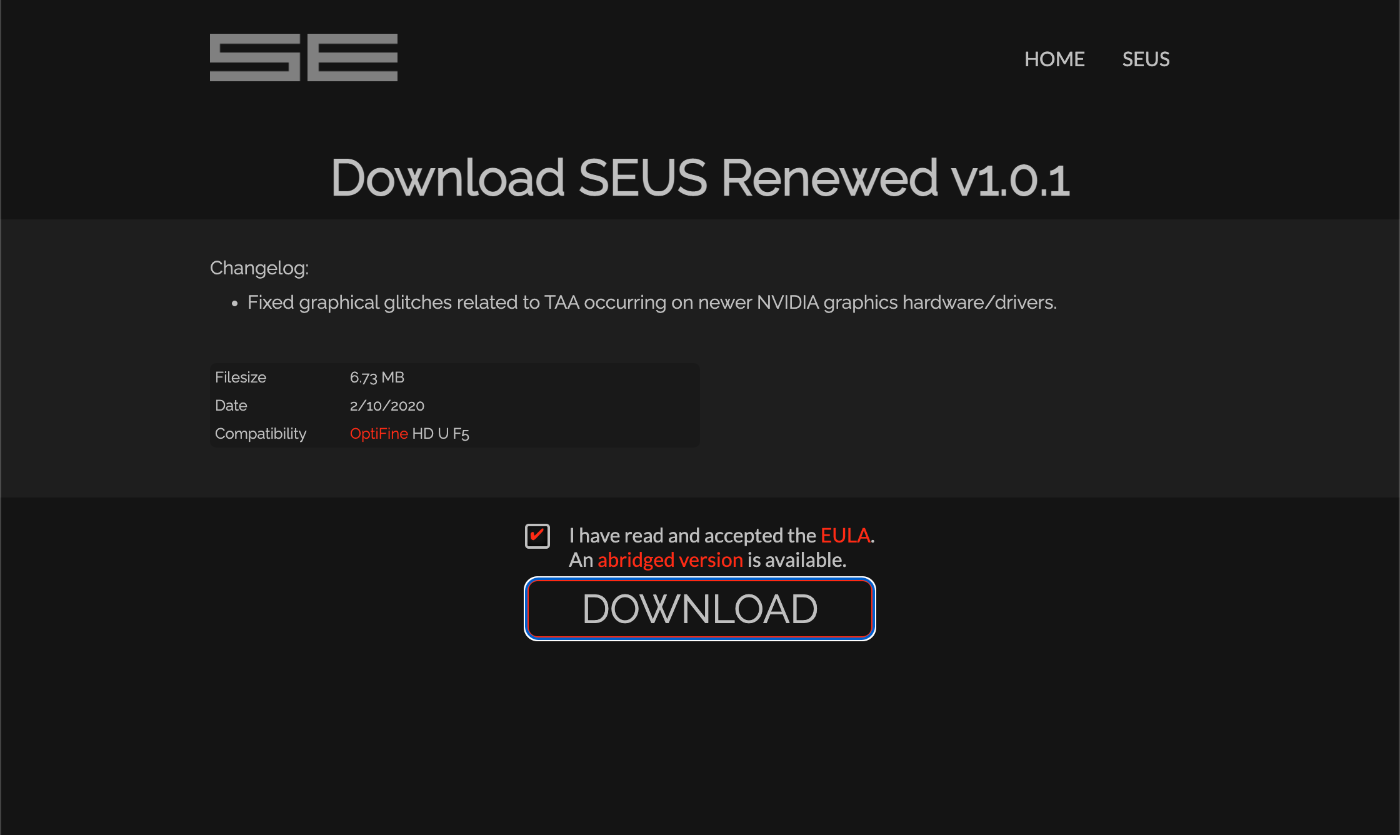 Mine Craft 影modについて