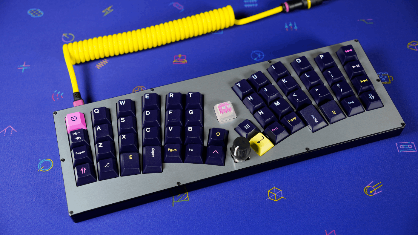 KBD Fans × Carry Works Epoch80 自作キーボード-