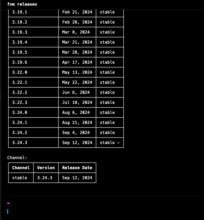 Flutter FVMでバージョン管理をする