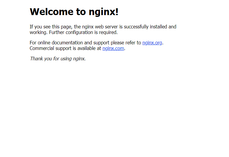 NGINX確認