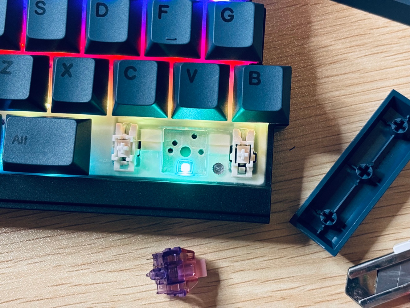 復活のSplit65】誤ったファームを書き込んで完全に沈黙した分割