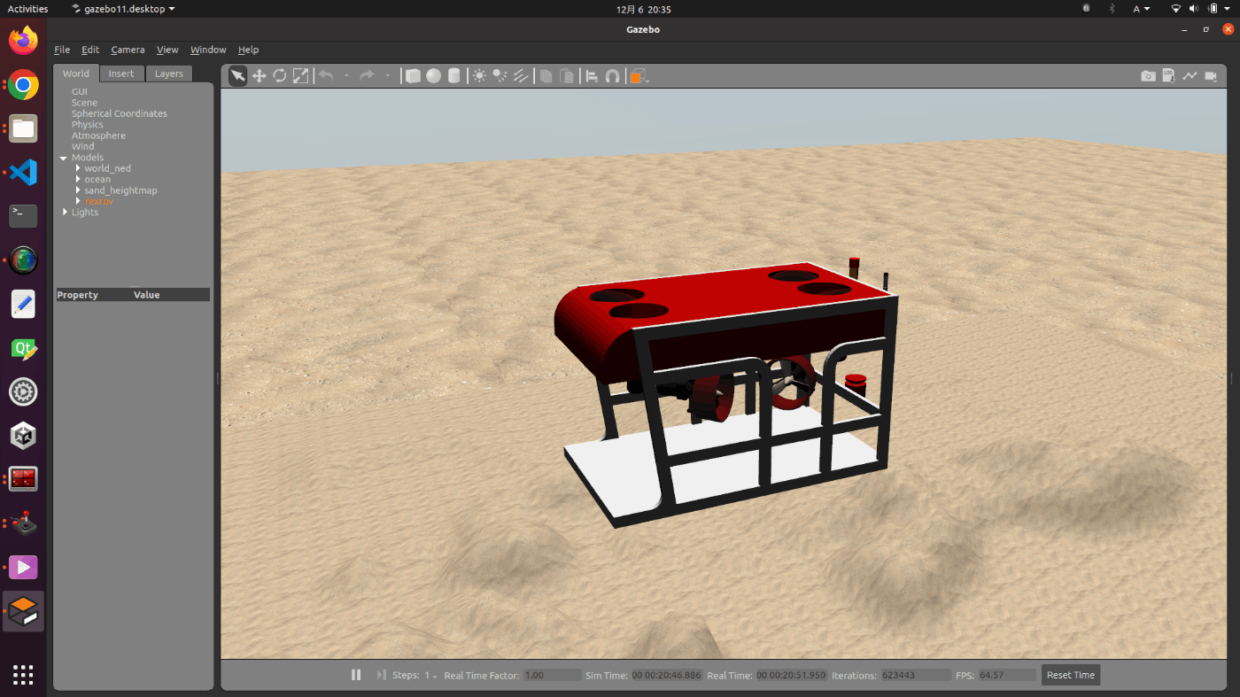 Plankton UUV Simulator for ROS 2