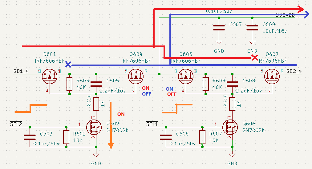 SD CARD電源