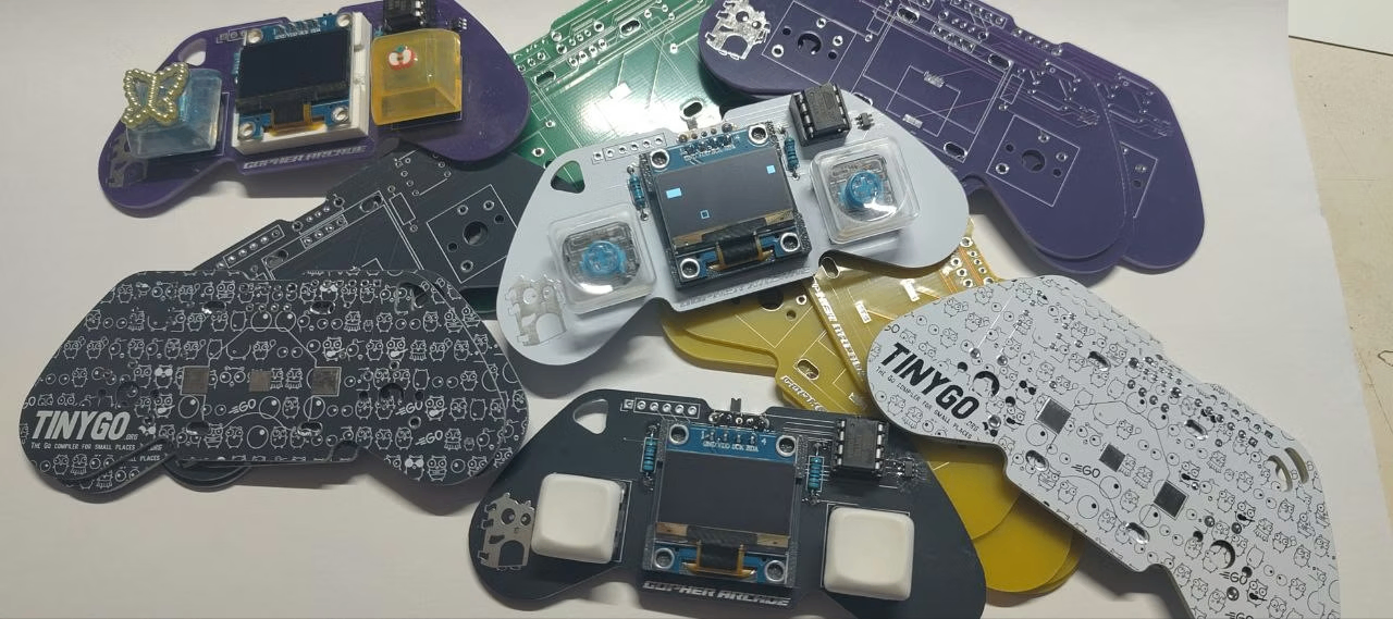 Gopher Arcadeの改良とプログラムの書き込み