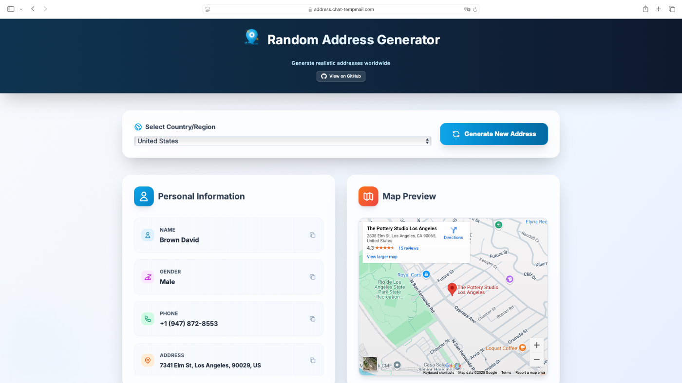 random address generator