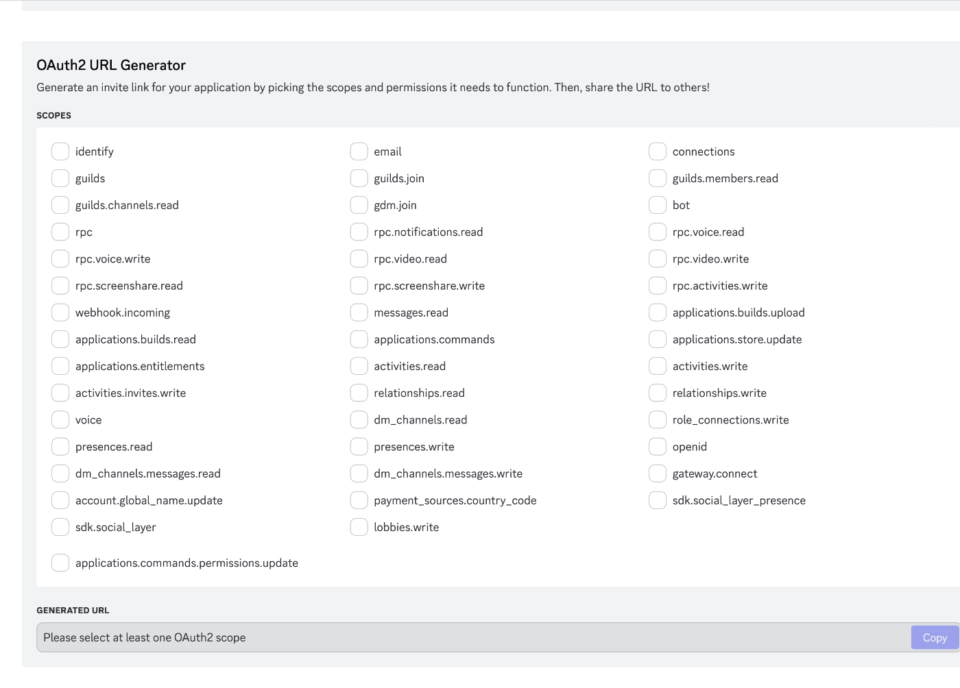 URL Generator