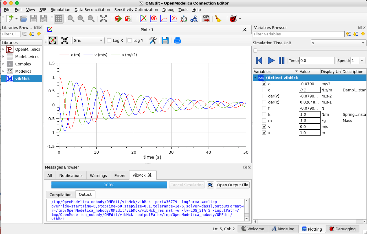 Openmodelica Parts Running OpenModelica GUI via Docker on macOS