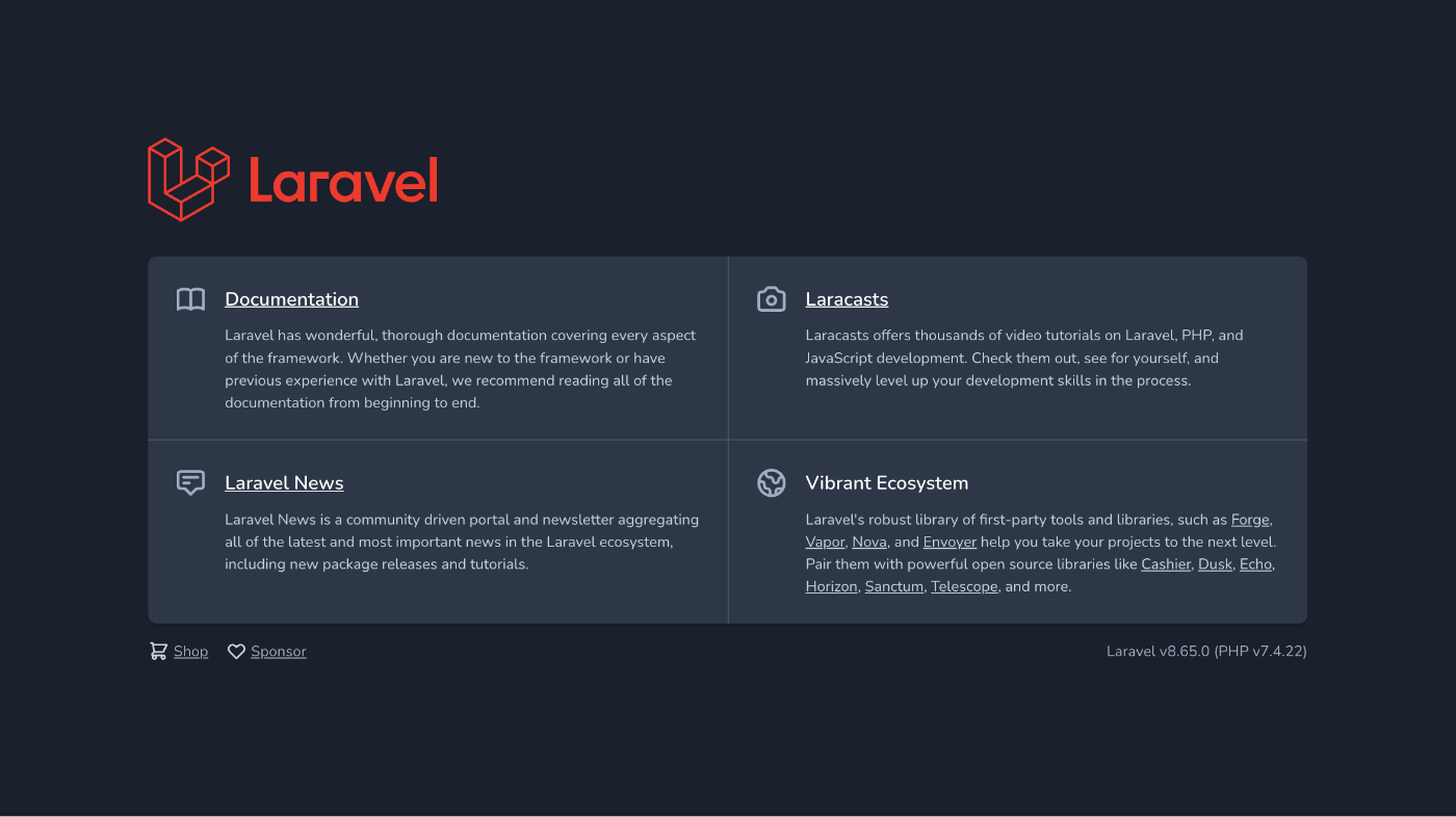 laravel_welcome