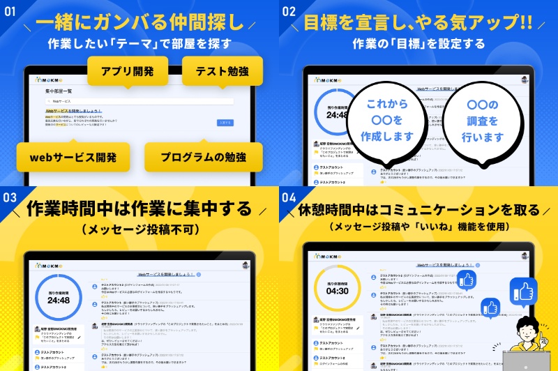 リリースしたWebサービス「MOKMO」の概要