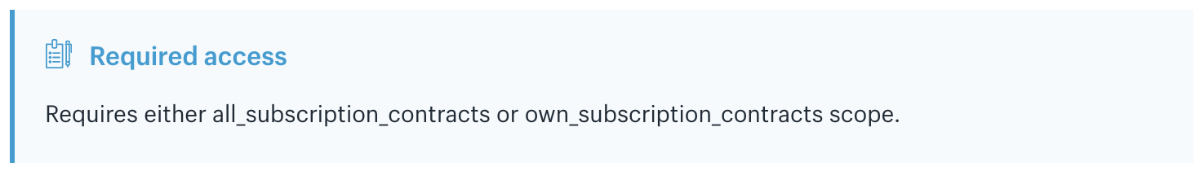 SubscriptionContract